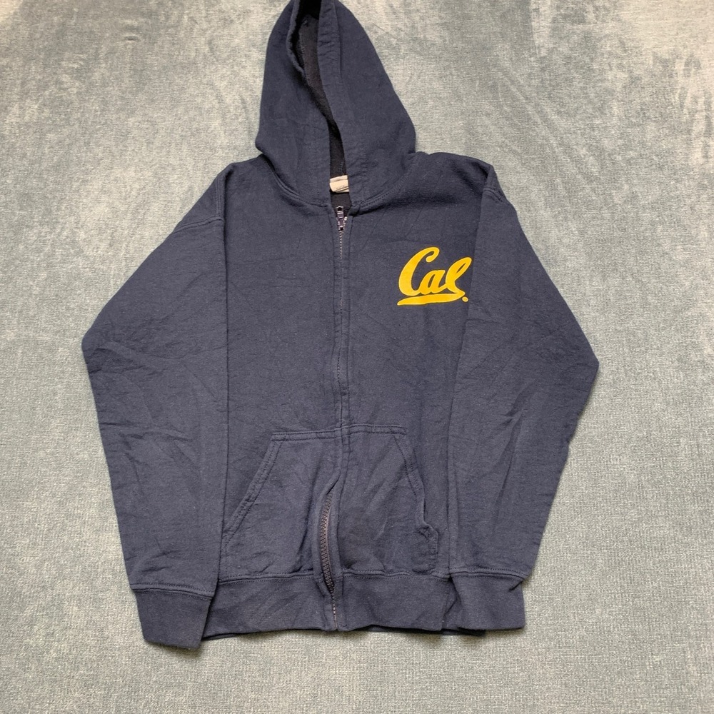 California Golden Bears Hoodie Mens Medium Blue Mv Sport NCAA Football Sports